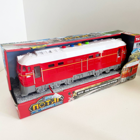 Інерційний дитячий потяг "Львів-Сімферополь" з українською озвучкою 94308