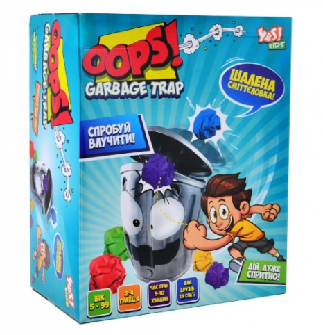 Дитяча активна розважальна гра  Oops! Сміттєловка!  953764