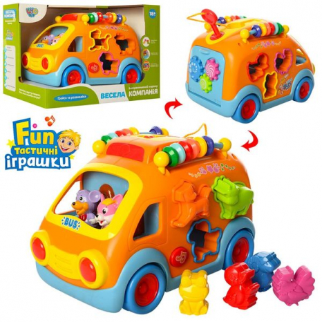 Інтерактивний розвиваючий сортер "Весела компанія" Limo toy. 988