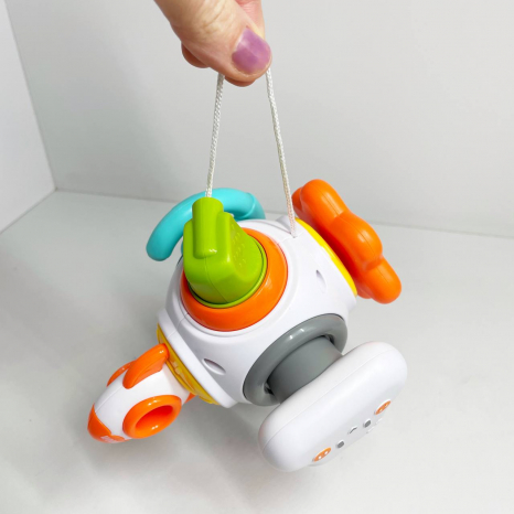 Развивающая игра “Космическая станция”, пискание, подвижные элементы, треск, заводные элементы, в ко