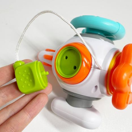 Развивающая игра “Космическая станция”, пискание, подвижные элементы, треск, заводные элементы, в ко