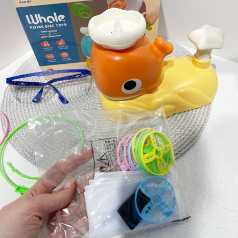 Активная детская игра Летающая тарелка фрисби Кит 9965A