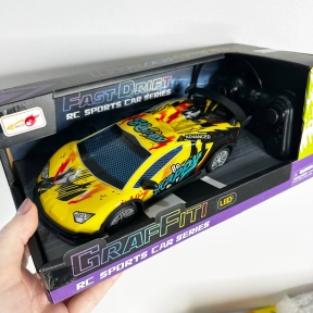 Спортивная машинка на радиоуправлении со световым эффектом, 998-3A