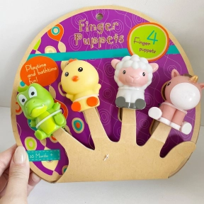 Пальчиковий театр 4 тварини, на листі 9993