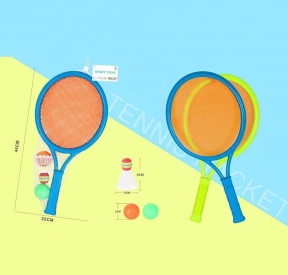 Ракетки 9N 3309 2 ракетки, воланчик, м'ячик, в сітці