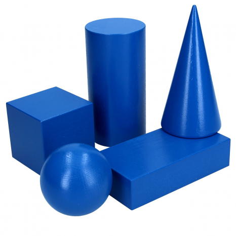 Набір геометричних тіл та їх перерізів d-6 см А342 KomarovToys