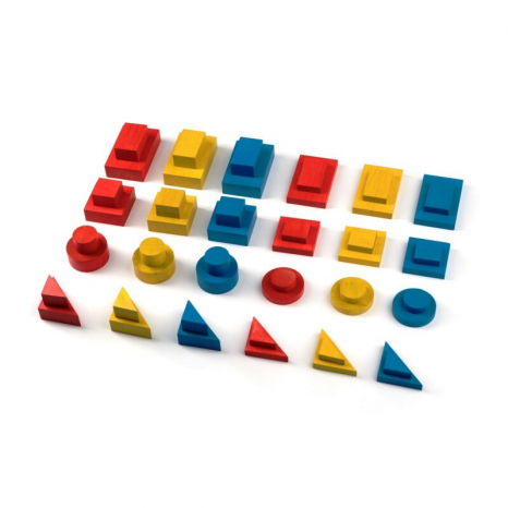 Деревянные блоки Дьенеша, KomarovToys