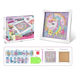 Набір для творчості алмазна мозаїка Єдиноріг A 5501 B