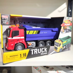 Дитяча іграшка Вантажівка - самоскид зі світлом та звуком