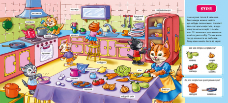 Мій перший словничок : Мій дім (укр) А116030У Ранок