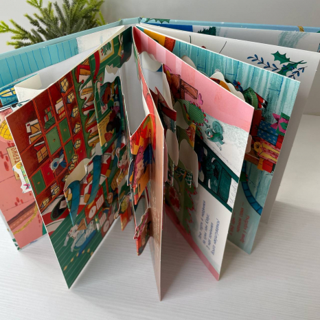 Книжка-панорамка до свята : Різдвяний привіт А1641002У