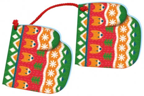 Новорічні мотузочки : Улюблені рукавички (укр) А1674005У