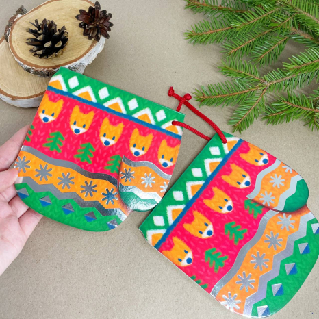 Новорічні мотузочки : Улюблені рукавички (укр) А1674005У