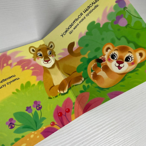 Книга-картонка Мій любий малюк : Моя люба папужка А1707010У