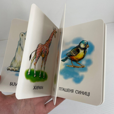 Книга картонка. Мами і дитинчата А2116001У Ранок