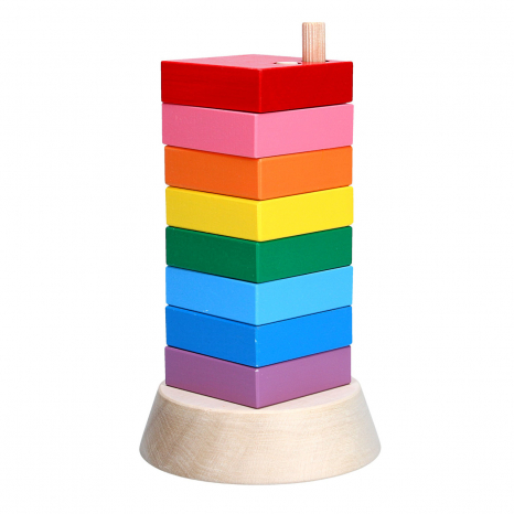 Деревянная игрушка пирамидка Вундеркинд, KomarovToys А324