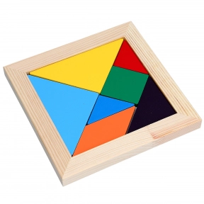 Деревянный танграм KomarovToys
