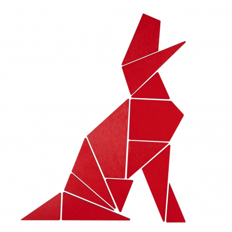 Дерев'яна гра – головоломка – мозаїка “Стомахіон / Остомахіон”, Komarovtoys А382