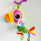 Підвіска на візочок A5164 папуга, брязкальце.