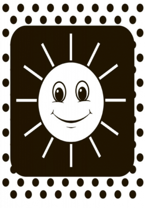 Контрастна книжка для немовляти : Мі-мі-книжка (укр) А755005У