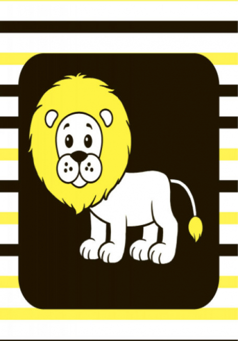 Контрастная книжка для новородженных : Ути-пути (укр) А755006У