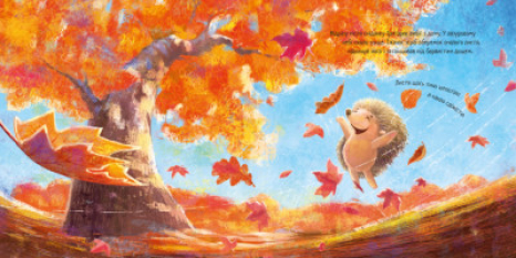 Трогательные книги: Ёжик и кленовый лист (у) Ранок. А871002У