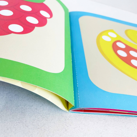 Пальчиковая раскраска 1-й уровень