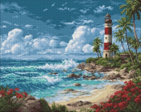 Алмазна мозаїка - Таємниця води, 40х50см, Ideyka, AMO20262