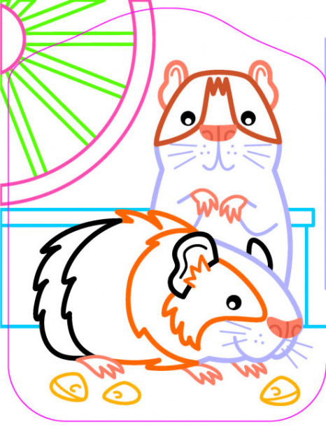 Кольорові зафарбовки : Кошеня. АРТ. Ранок