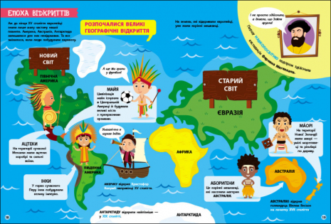 Дітям про науку : Історія (укр) АРТ Ранок  АРТ19901У