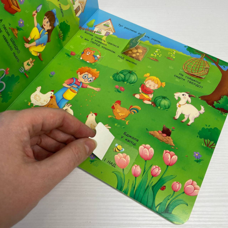 Книжка картонка з віконцями для малечі : Схоже і відмінне АРТ21510У