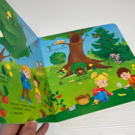 Книжка картонка з віконцями для малечі : Схоже і відмінне АРТ21510У