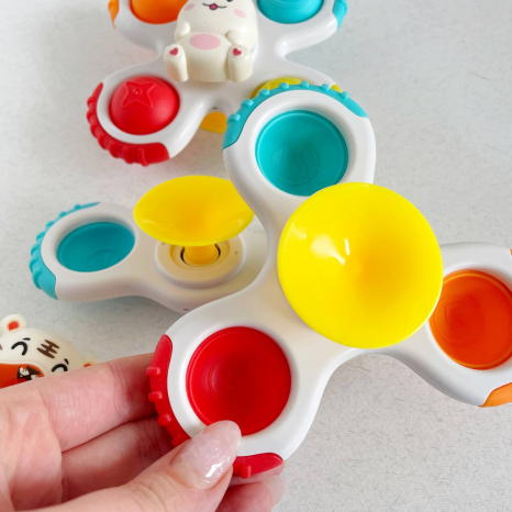 Брязкальце-спінер  на присосках 3 шт набір B 20 A