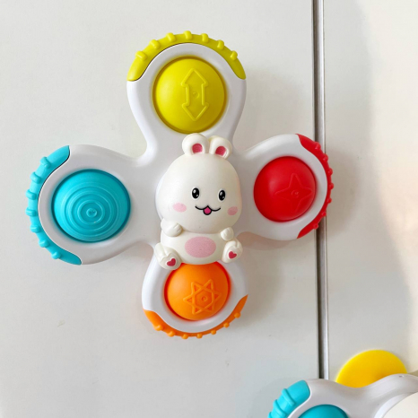 Брязкальце-спінер  на присосках 3 шт набір B 20 A