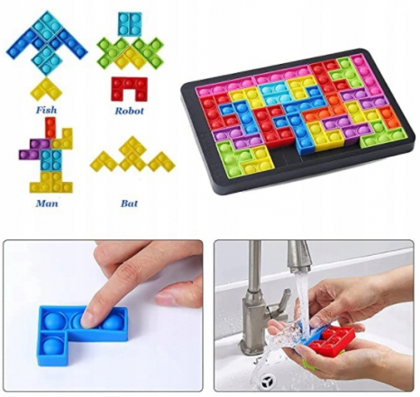 Настольная игра - головоломка Тетрис - антистресс (pop it) BB-01