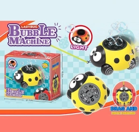 Игрушка каталка с мыльными пузырями Божья коровка BBX 800