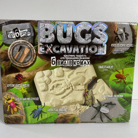 Набір розкопки Bugs Excavation (жуки 2) Danko toys