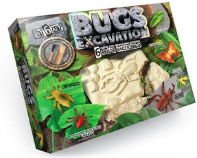 Набор для проведения раскопок "Bugs Excavation" (жуки) Danko toys. ДТ-ОО-09-99