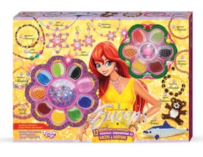 Набор для творчества "Бисер и макраме" Danko Toys. БФ-01