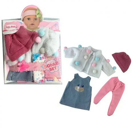 Одежда для пупса куклы ростом 30-35 см, BLC 209 C