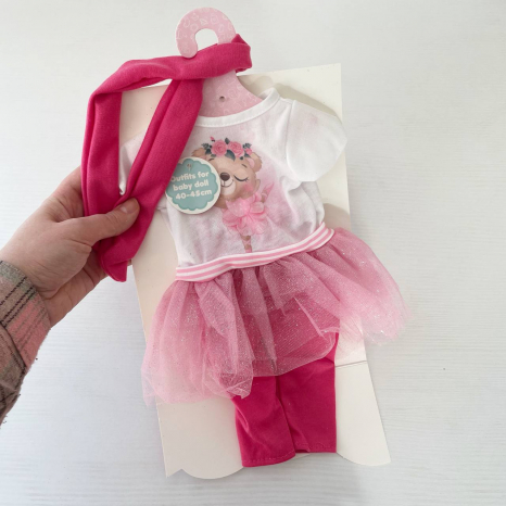 Одяг для пупса висотою 40-45 см, в пакеті BLC 242 C
