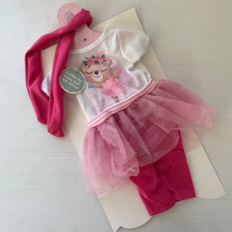 Одяг для пупса висотою 40-45 см, в пакеті BLC 242 C