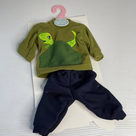 Одяг для пупса висотою 40-45 см (хлопчик діно), в пакеті BLC 242 U
