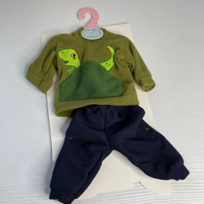 Одяг для пупса висотою 40-45 см (хлопчик діно), в пакеті BLC 242 U