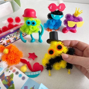 Конструктор-реп'яшки в боксі 100 деталей BMP 100 P