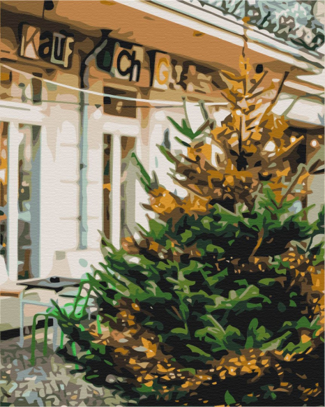 Картина за номерами Передноворічна красуня Brushme BS52610, 40х50 см