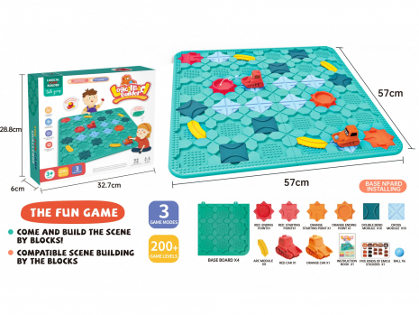 Логическая детская игра Строительство дороги BS805