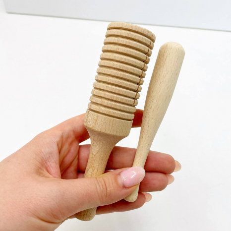 Блок-тон дерев'яний - 1