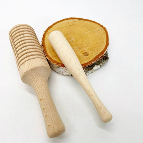 Блок-тон дерев'яний - 1