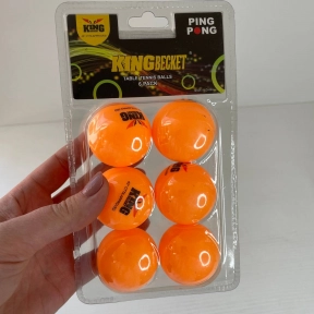 Мяч теннисный 6шт в слюде C 55230